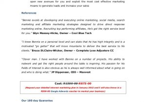 Marketing Services Proposal Template Proposal for Internet Marketing Consulting
