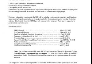 Marketing Services Proposal Template Request for Proposal Templates 20 Samples and formats Of Rpf