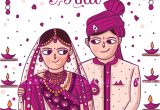 Marriage Card Design In Gujarati Gujarati Wedding Invitation Illustration and Design by Www