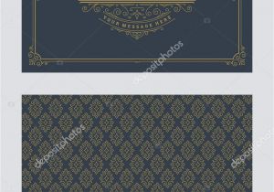 Marriage Card Logo Free Download Vintage ornament Greeting Card Vector Template Retro Wedding