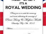 Marriage Card Sample In English Post Royal Wedding Printables Free British Royal Party