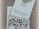 Marriage Card with Sweet Box Wedding Cards Using Detailed Floral Thinlits and Floral