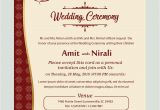 Marriage Invitation Card In English Free Kankotri Card Template with Images Printable