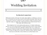 Marriage Invitation Email Template Free Wedding Invitation Email Sample Sunshinebizsolutions Com