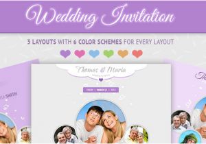 Marriage Invitation Email Template Free Wedding Invitation soft and Clean Email Template by