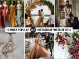 Marriage or Wedding Cue Card the 10 Most Popular Instagram Posts Of 2019 Green Wedding