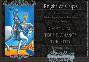 Marriage Prediction by Tarot Card the Knight Of Cups Tarot Card Meanings