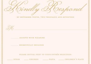 Marriage Reception Invitation Card In English Wedding Rsvp Wording Ideas