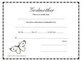 Marriage Registration Through Aadhar Card Free Printable Godparent Certificates Printable Godmother