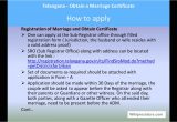 Marriage Registration Through Aadhar Card Telangana Obtain A Marriage Certificate