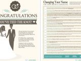 Marriage social Security Card Name Change How to Change Your Last Name the New Bride S Checklist