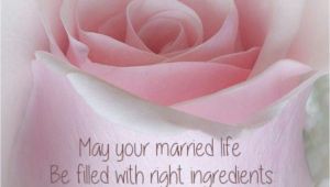 Marriage Wishes Card for Friend A A May Your Married Life Be Filled with Right Ingredients