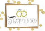 Marriage Wishes Card for Friend Funny Wedding Card Congratulations Love Card Wedding Gift