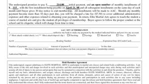 Martial Arts Contract Template Martial Arts Grading Certificate Template Templates