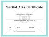Martial Arts Gift Certificate Template Best Martial Arts Certificate Templates for Free Download