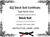 Martial Arts Gift Certificate Template Martial Arts Grading Certificate Template Templates
