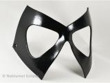 Marvel Black Cat Mask Template Ms Marvel Black Leather Mask Diamond Shaped Superhero Cosplay