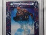 Marvel Wrapping Paper Card Factory 2002 Spider Man Film Card 52 Pgc Mint 9