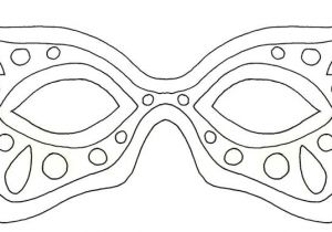 Masquerade Mask Template for Adults 19 Free Mardi Gras Mask Templates for Kids and Adults
