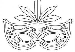Masquerade Mask Template for Adults Masks Coloring Pages 9 Online Printable Masks Templates