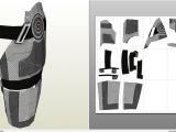 Mass Effect 3 N7 Armor Template Foamcraft Pdo File Template for Mass Effect N7 Full
