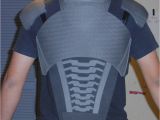 Mass Effect 3 N7 Armor Template Mass Effect 2 N7 Armor Back by Erockertorres On Deviantart