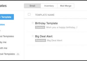 Mass Email Templates Email Templates Online Help Zoho Crm