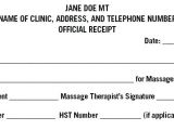 Massage Receipt Template Massage Invoice Image 3 Sample Best Practice Receipt