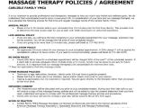 Massage therapy Contract Template 5 Massage therapy Contract Templates Pdf Word Google