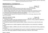 Master Electrician Resume Template Electrician Resume Sample Interview Ready Pinterest