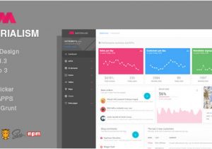 Material Design HTML Email Template 30 Material Design HTML5 Templates Available for Download