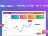 Material Design HTML Email Template Materialize Material Design Admin Template by Pixinvent