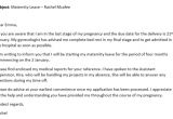 Maternity Leave Email Template How to Write A Maternity Leave Letter with Samples