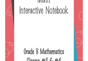 Math Interactive Notebook Templates Grade 8 Math Interactive Notebook by Deborah Dyer issuu