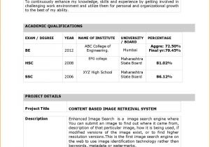 Mca Fresher Resume format In Word Free Download Resume format for Freshers In Word Mbm Legal