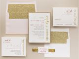 Meaning Of Rsvp In Invitation Card Gold Glitter Wedding Invitations