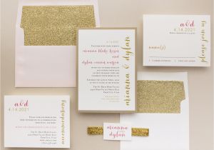 Meaning Of Rsvp In Invitation Card Gold Glitter Wedding Invitations