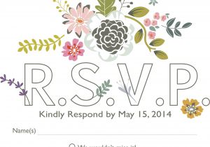 Meaning Of Rsvp In Marriage Card How to Word Your Rsvps