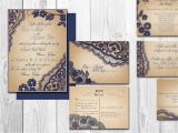 Meaning Of Rsvp In Marriage Card Printable Lace Elegant Wedding Invitations Bellevue Suite