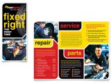 Mechanic Flyer Templates Free Auto Repair Brochure Template Word Publisher
