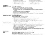 Mechanic Resume Sample Automotive Technician Resume Examples Created by Pros