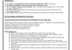 Mechanical Engineer Resume 2 Years Experience Kelvin Antony Cv Project Hvac Engineer with 5 Years