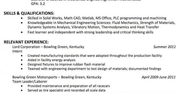 Mechanical Engineer Resume Headline What is the Best Resume Title for Mechanical Engineer