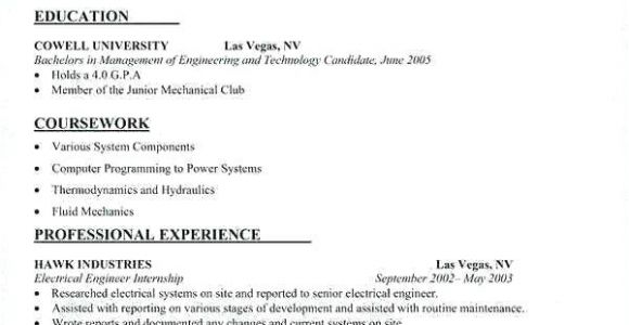 Mechanical Engineer Resume No Experience Mechanical Engineer Resume Examples Emelcotest Com