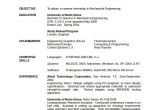 Mechanical Engineer Resume Sample Doc 10 Mechanical Engineering Resume Templates Pdf Doc