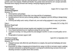 Mechanical Engineering Resume Objective Mechanical Engineer Objectives Resume Objective Livecareer