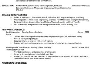 Mechanical Engineering Resume Objective What is the Best Resume Title for Mechanical Engineer