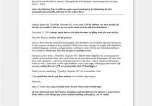 Media Query Email Template Query Letter Template 7 formats Samples Examples