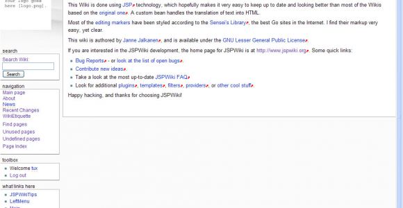 Mediawiki Template Jspwiki Media Wiki Template