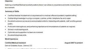 Medical assistant Resume Templates Free 5 Medical assistant Resume Templates Doc Pdf Free